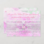 Billige Hochzeitskarten Einladungspostkarte (Vorne/Hinten)