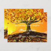 Billige Hochzeitskarten Einladungspostkarte (Vorne/Hinten)