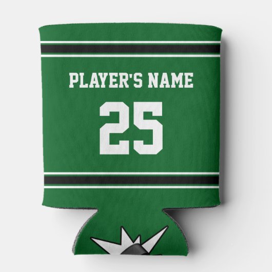 Billige Hockey Geschenke für Spieler Ihre Farben, Dosenkühler (Rückseite)