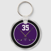 Billige Hockey-Schlüsselanhänger, Teamkollegen und Schlüsselanhänger (Rückseite)