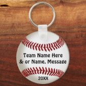 Billige Ideen für Baseball Team Geschenke mit TEAM Schlüsselanhänger (Vorderseite)