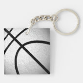 Billige kundenspezifische Basketballgeschenke für  Schlüsselanhänger (Rückseite)