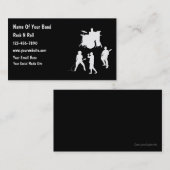 Billige Musiker-Band-Visitenkarten Visitenkarte (Vorne/Hinten)