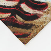 Billige Personalisierte Baseball Fleece-Decken Fleecedecke (Ecke)