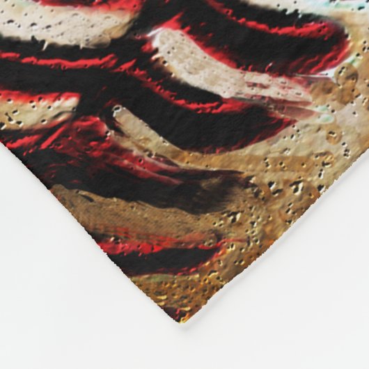 Billige Personalisierte Baseball Fleece-Decken Fleecedecke (Ecke)