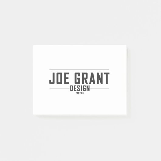 Billige personalisierte Einzelteile Post-it Klebezettel (Vorderseite)