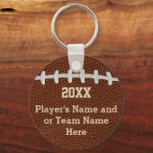 Billige Personalisierte Fußballgeschenke für Spiel Schlüsselanhänger (Vorderseite)
