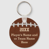 Billige Personalisierte Fußballgeschenke für Spiel Schlüsselanhänger (Rückseite)