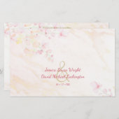 Billige romantische Hochzeiten in eleganten Wildbl (Vorne/Hinten)