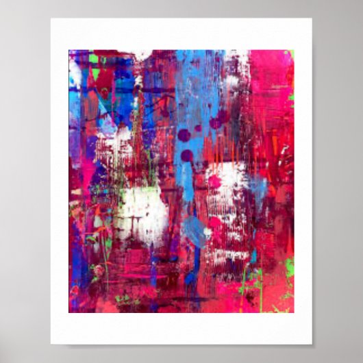 Billige schöne Kunstwerke Trendarbeit Poster (Vorne)