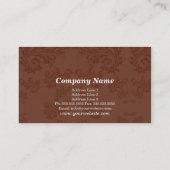 Billige Visitenkarte (Rückseite)