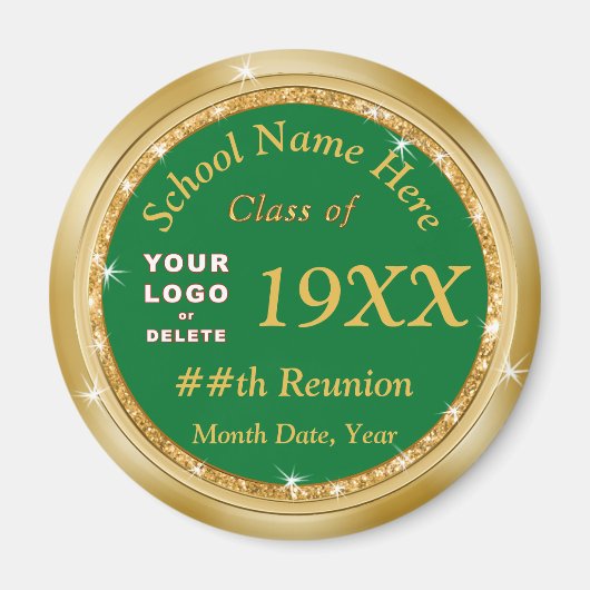 Billige Wiedersehen-Geschenke der Klasse, benutzer Magnet (Vorne)