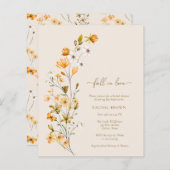 Billige Wildblume im Herbst sinkt im Brautparty de (Vorne/Hinten)