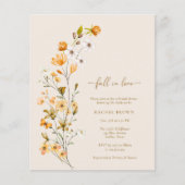 Billige Wildblume im Herbst sinkt im Brautparty de (Vorderseite)