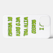 Billigen Sie lustigen Text Case-Mate iPhone Hülle (Rückseite (Horizontal))