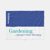 Billiger als Therapie Fleecedecke (Vorderseite (Horizontal))