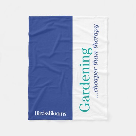 Billiger als Therapie Fleecedecke (Vorderseite)