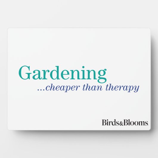 Billiger als Therapie Fotoplatte (Vorderseite)