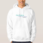 Billiger als Therapie Hoodie (Vorderseite)