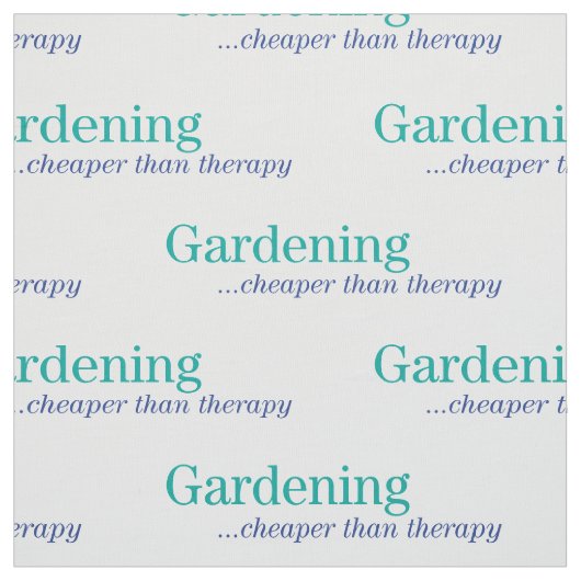 Billiger als Therapie Stoff (Muster)