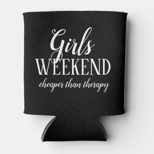 Billiger als Therapy Girls Weekend Coozie Dosenkühler (Vorderseite)