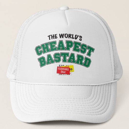 Billiger bastard truckerkappe (Vorderseite)