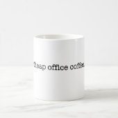 Billiger Bürokaffee Kaffeetasse (Mittel)