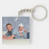 Billiger Personalisierter Foto Schlüsselanhänger D (Rückseite)