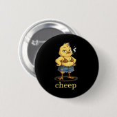 Billiger unangemessener Ostern _1  Button (Vorne & Hinten)