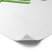 Billigeres Backen als therapeutisches Kitchen Zita Poster (Ecke)