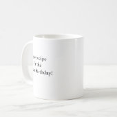 Billiges 50. Geburtstags-Geschenk - Tasse (Vorderseite Links)