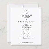 Billiges Beerdigungsdienst BW Foto (Rückseite)