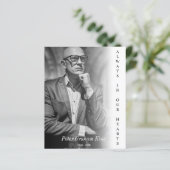 Billiges Beerdigungsdienst BW Foto (Stehend Vorderseite)