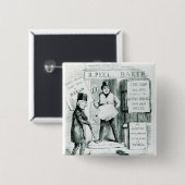 Billiges das Brot-Geschäft der Schale Button (Vorne & Hinten)