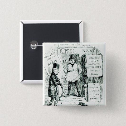 Billiges das Brot-Geschäft der Schale Button (Vorne & Hinten)