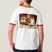 Billiges Datum T-Shirt (Schwarz voll)