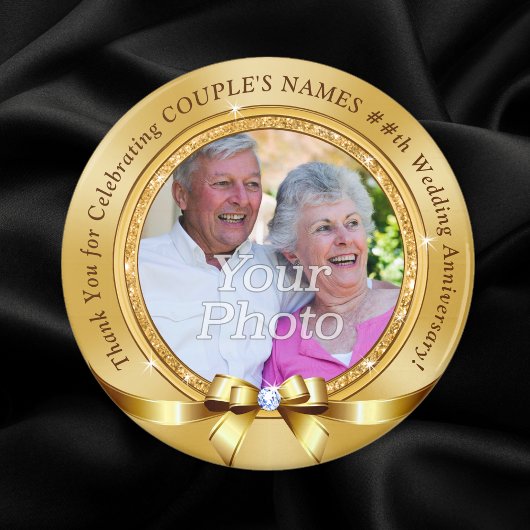 Billiges FOTO, Hochzeitsfavoriten, JEDES JAHR Magnet