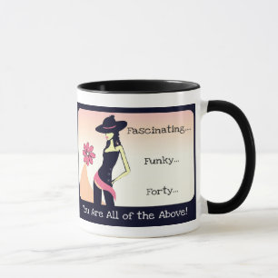 Billiges Funky 40. der Geburtstags-Geschenk der Tasse