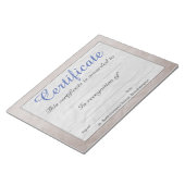 Billiges Schulzeugnis Notizblock (angewinkelt)