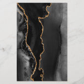 Billiggoldene Ecken Lila Hochzeit (Rückseite)