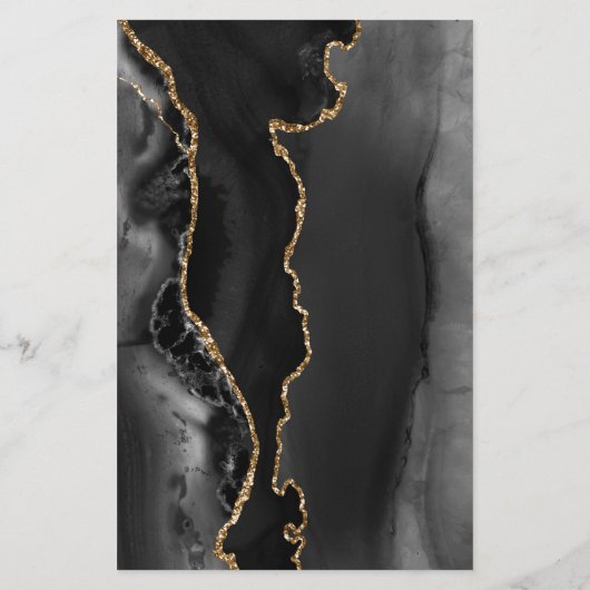 Billiggoldene Ecken Lila Hochzeit (Rückseite)