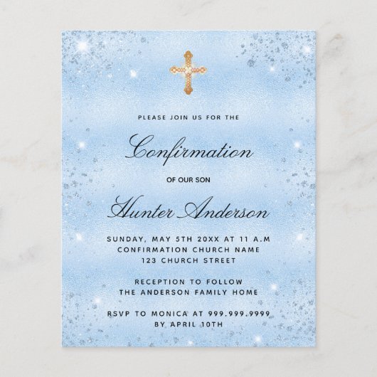 Billigkinderbudget Flyer (Vorne)