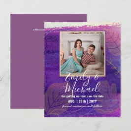 Billigstes FOTO Retten Datum Lila Gold Abstrakt