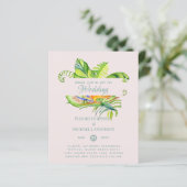 Billigstes tropisches Blätter Hochzeit Luau Empfan (Stehend Vorderseite)