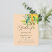 Billigstes tropisches Blätter Hochzeit Luau Empfan (Stehend Vorderseite)