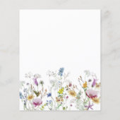 Billigung der Wildblumen von Budget Boho (Rückseite)