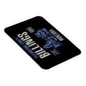 Billings Magnet (Rechte Seite)