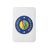 Billings Montana Badematte (Vorderseite Vertikal)