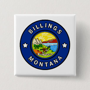 Billings Montana Button