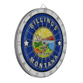 Billings Montana Dartscheibe (Vorderseite Links)